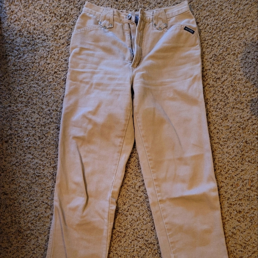Tan Retro Rocky Mountain Jeans